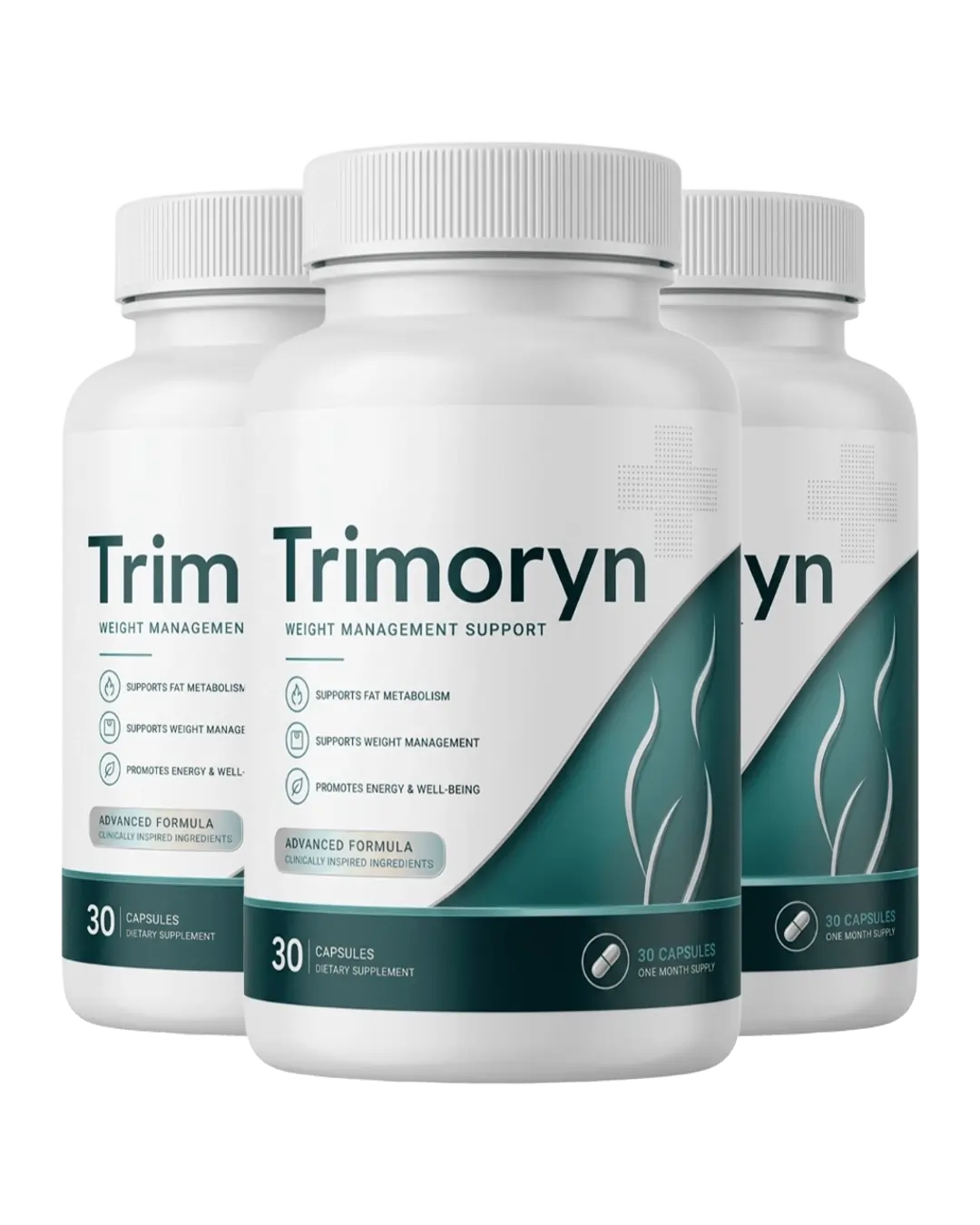 Doctor explaining Trimoryn metabolism support supplement during wellness consultation